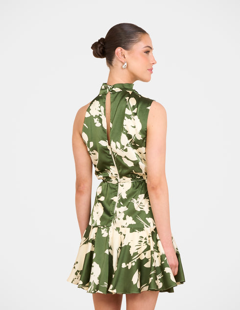 Dhaka Frill Hem Mini Dress